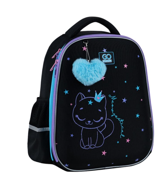 Школьный рюкзак полукаркасный GoPack Education Meowjestical GO25-165M-2 (4063276198471)