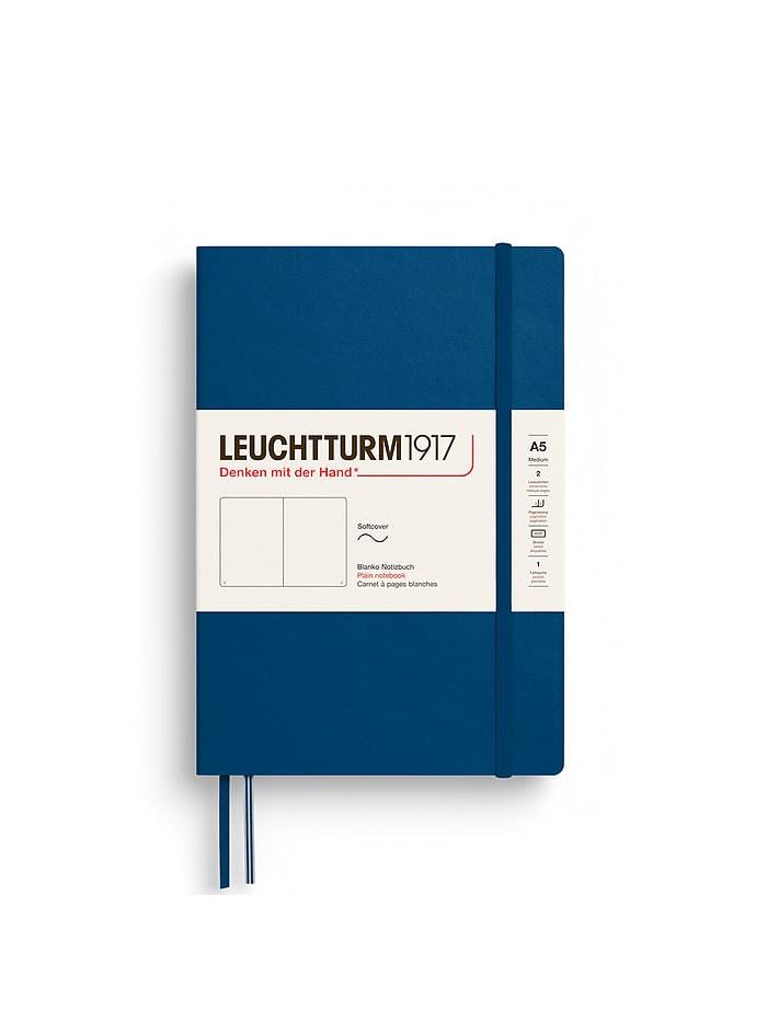 Блокнот Leuchtturm1917 Средний Точка мягкая обложка Indigo (374003) Блокнот Leuchtturm1917 Средний Точка мягкая обложка Indigo (374003)