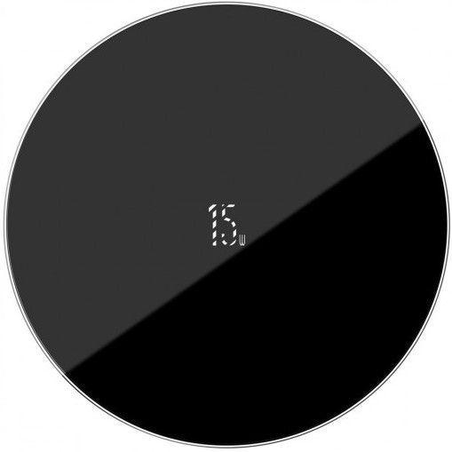 Зарядний пристрій бездротовий Qi Baseus WXJK-B01 15 W Black