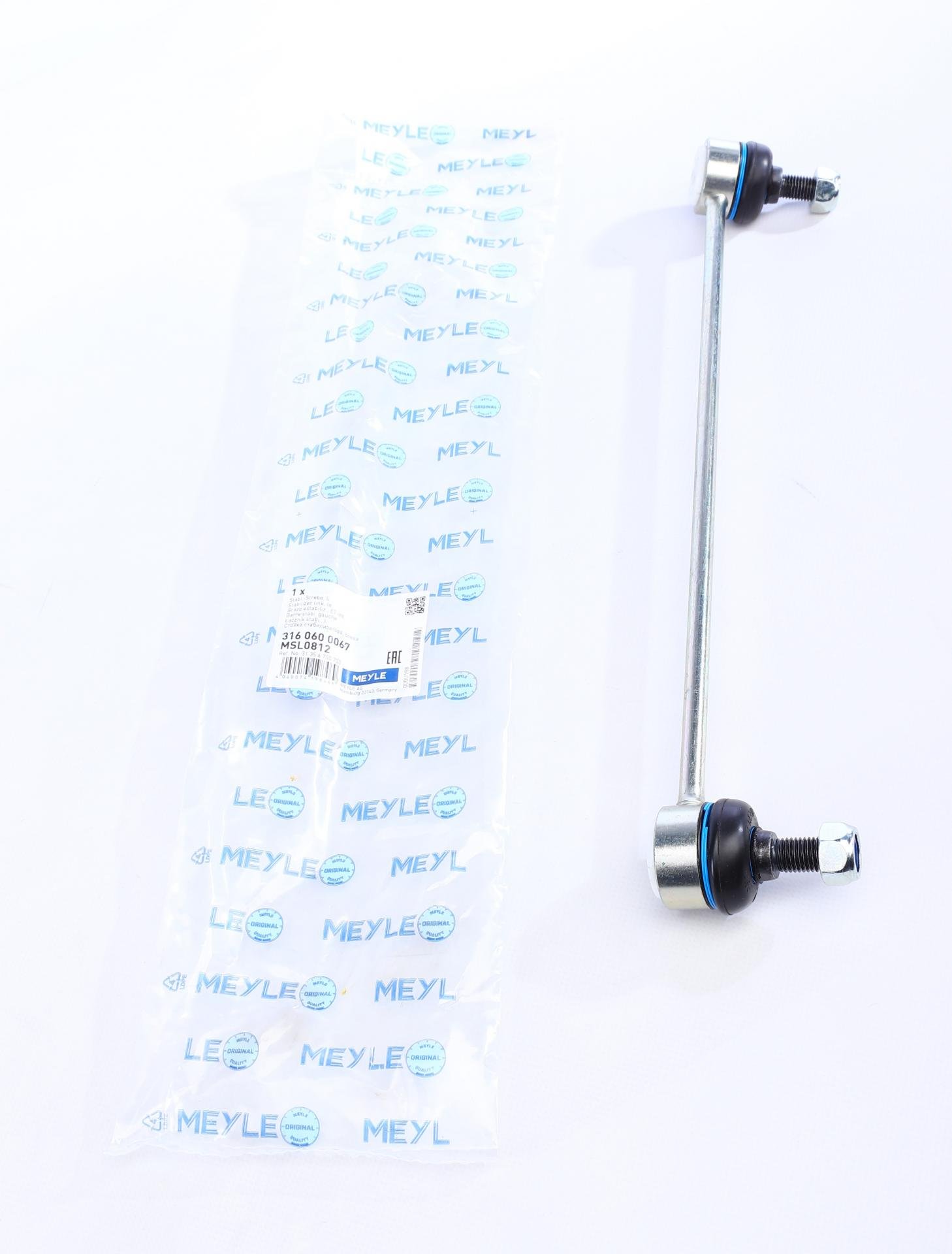 Тяга стабілізатора переднього L BMW X5 E53 00-06 358mm - 316 060 0067 MEYLE
