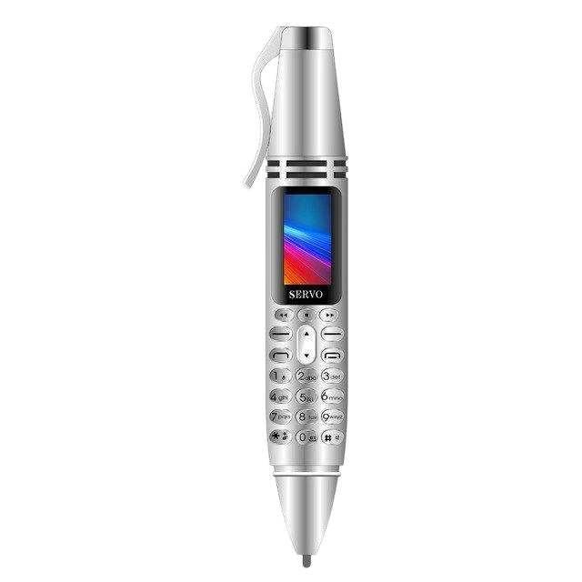 Мобильный телефон-ручка с камерой 0,08 MP и Bluetooth AK 007 Серый (1501239060)