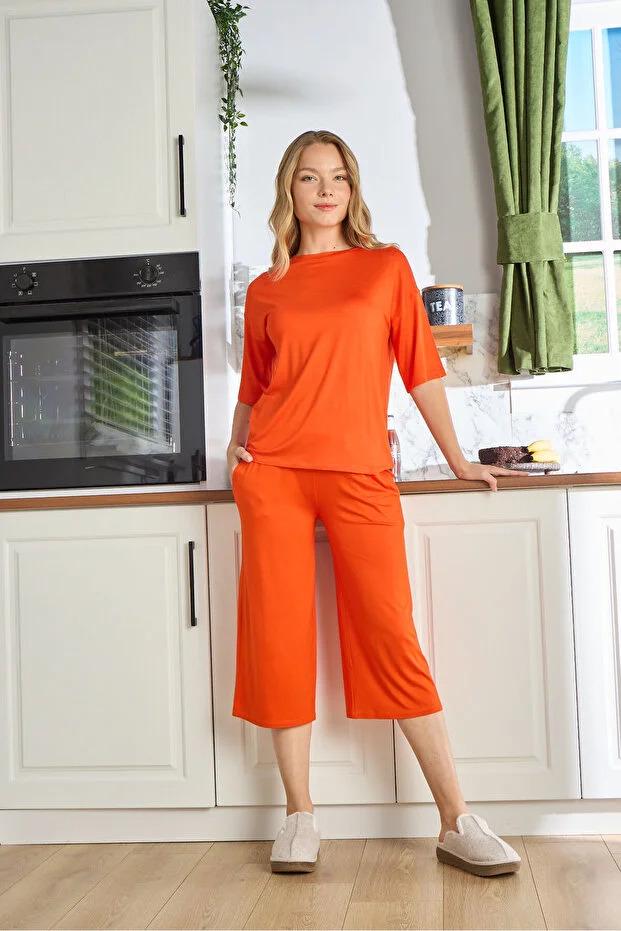 Піжама Angels Secret 20408x26 жіноча M Помаранчевий - фото 3