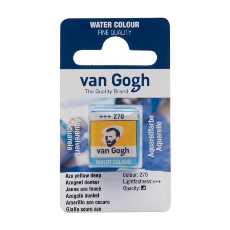 Акварельная краска Van Gogh кювета 1,5 мл 270 Azo Желтый темный (20862701)