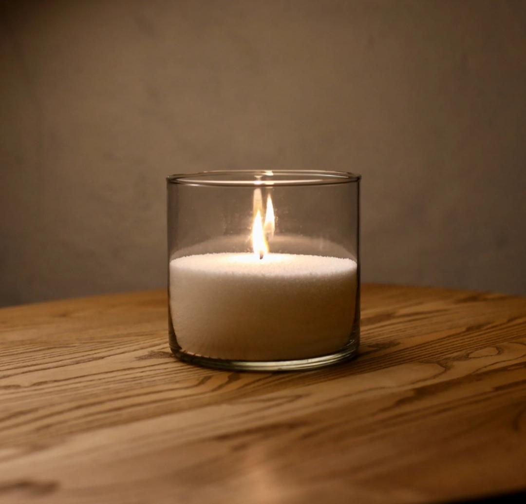 Стеклянный подсвечник h10 см d12 см - фото 2 Стеклянный подсвечник h10 см d12 см - фото 2