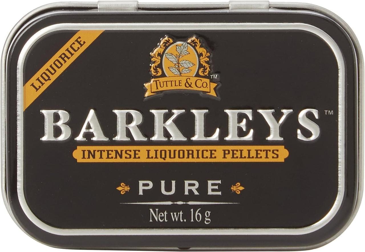 Драже Barkleys Intense Liquorice Pellets Pure 16 г (3069586140)