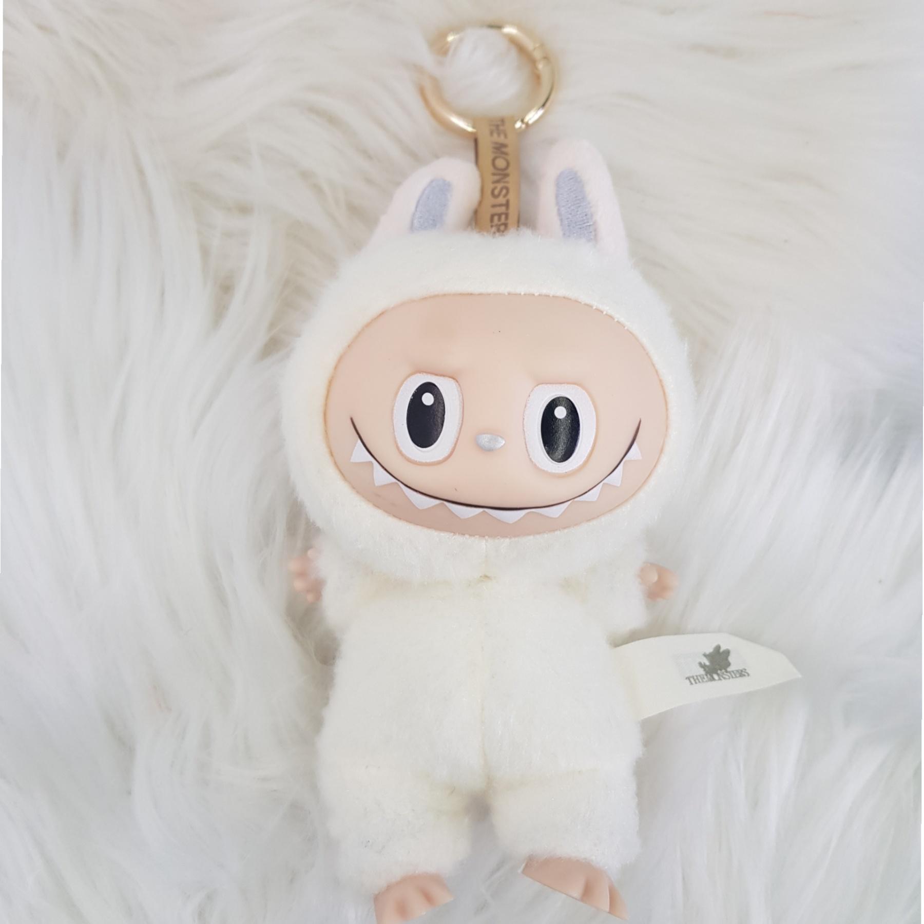 Игрушка плюшевая Labubu 18 см Молочный (2616819038)