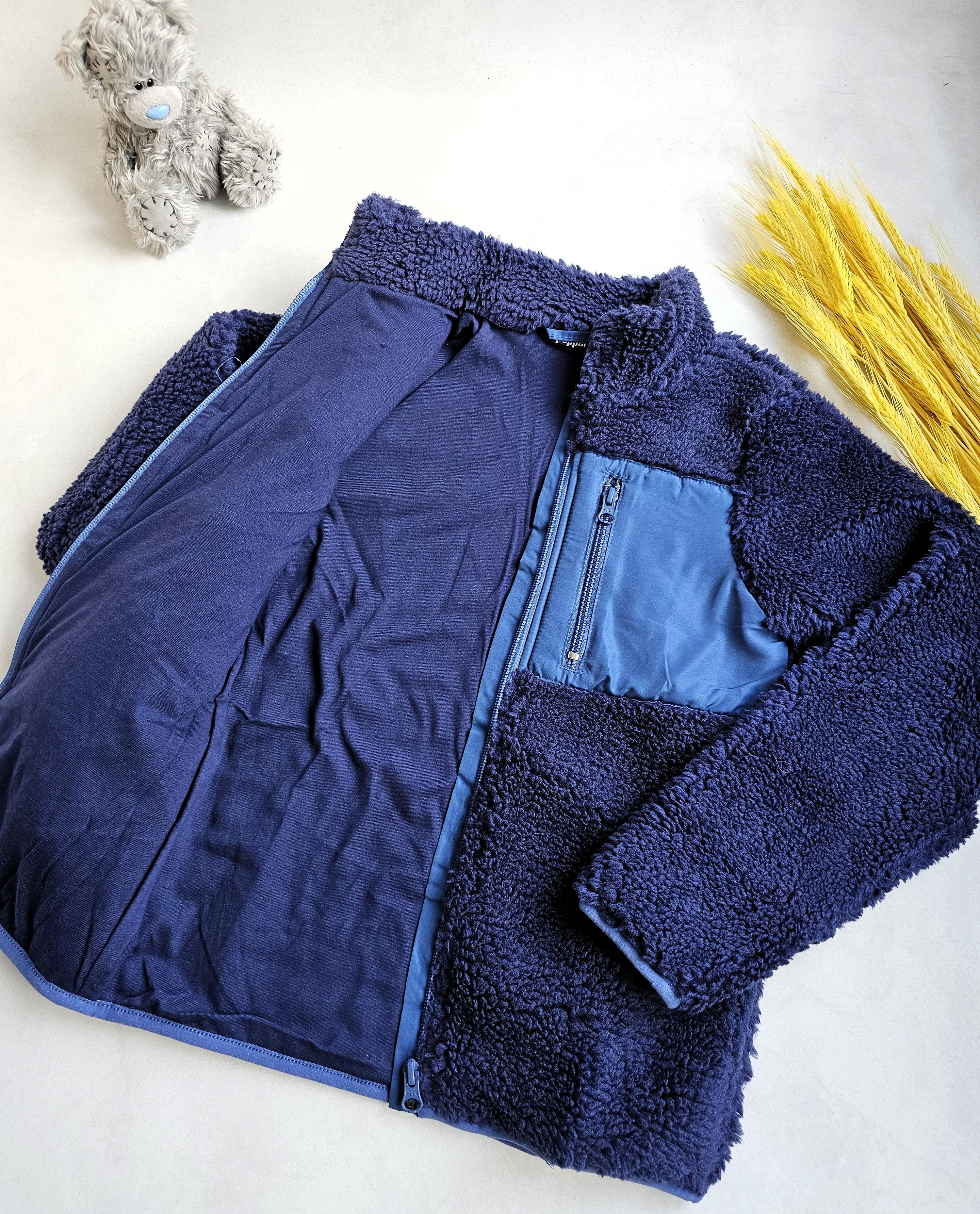 Кофта детская Pepperts флисовая меховая 146-152 см (030023)