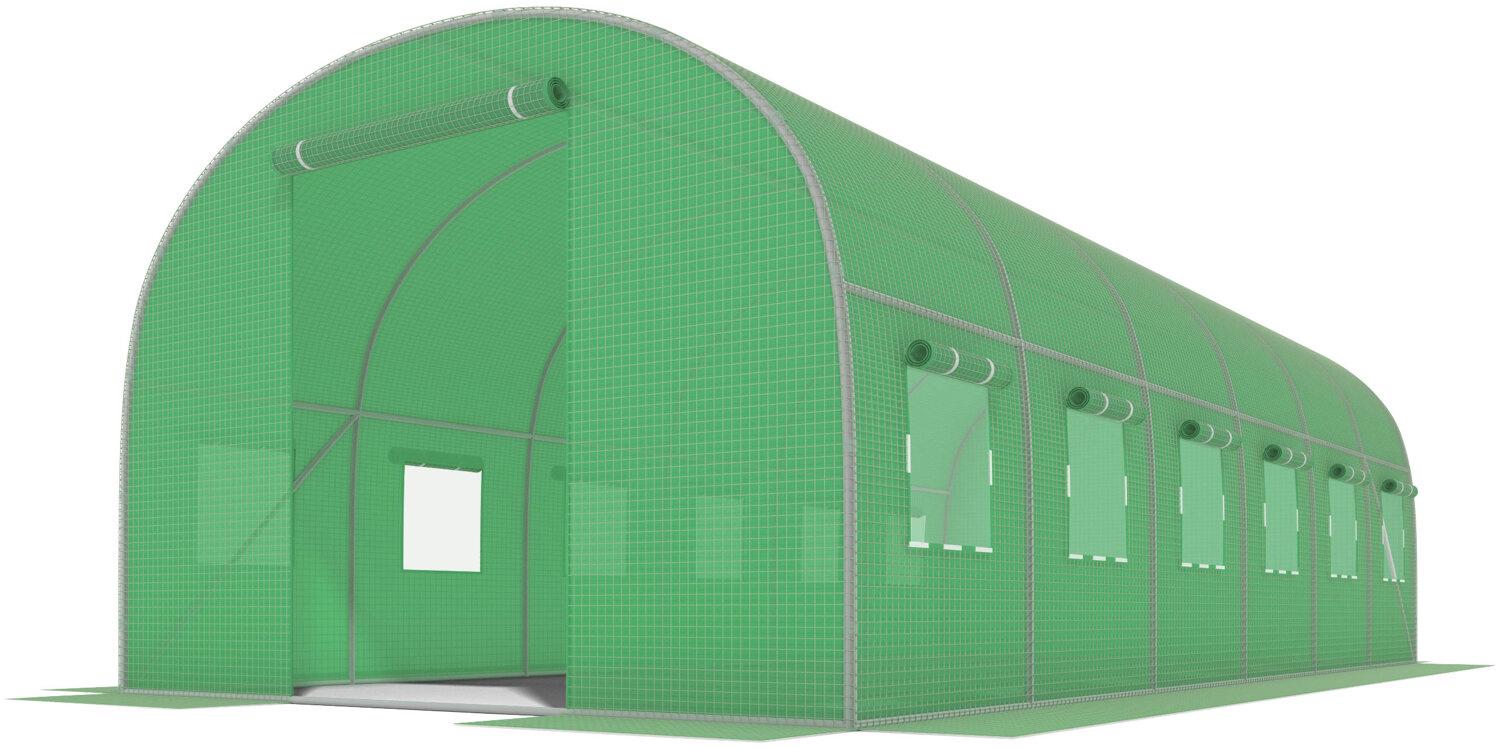 Садовая теплица-парник Funfit 18 м2 3х6 м Садовая теплица-парник Funfit 18 м2 3х6 м