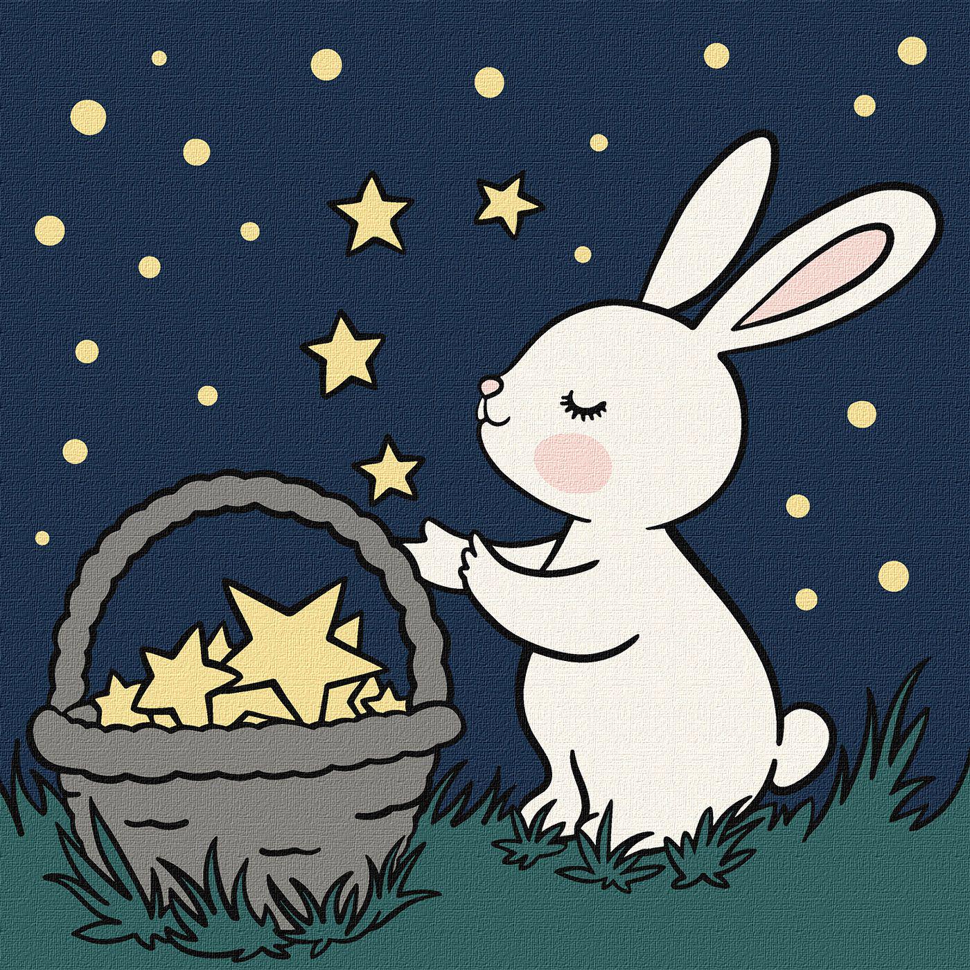 Картина за номерами Ideyka для дітей Ловець зірок КНО1224 25х25 см (MTT-197517)