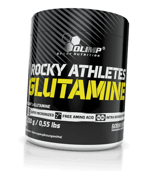 Глютамин для спортсменов Olimp Nutrition Rocky Athletes Glutamine 250 г Безвкусица (32283004)