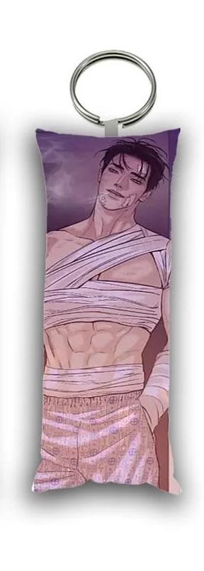 Брелок міні-дакімакура Джу Дже Гьон Джинкс Jinx Jingkeuseu двосторонній 4х10 см (br0569)