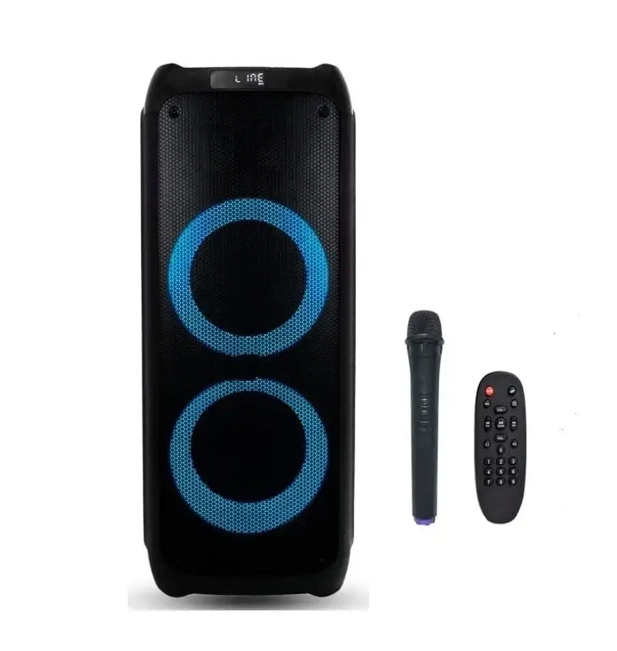 Портативная колонка с микрофоном ZPX ZX-7786 BT USB/Bluetooth/FM/LED/TWS 600W и пульт Д/К (2613879551)