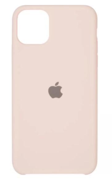 Силіконовий чохол Silicone Case Iphone 11 Pro Max pink-sand