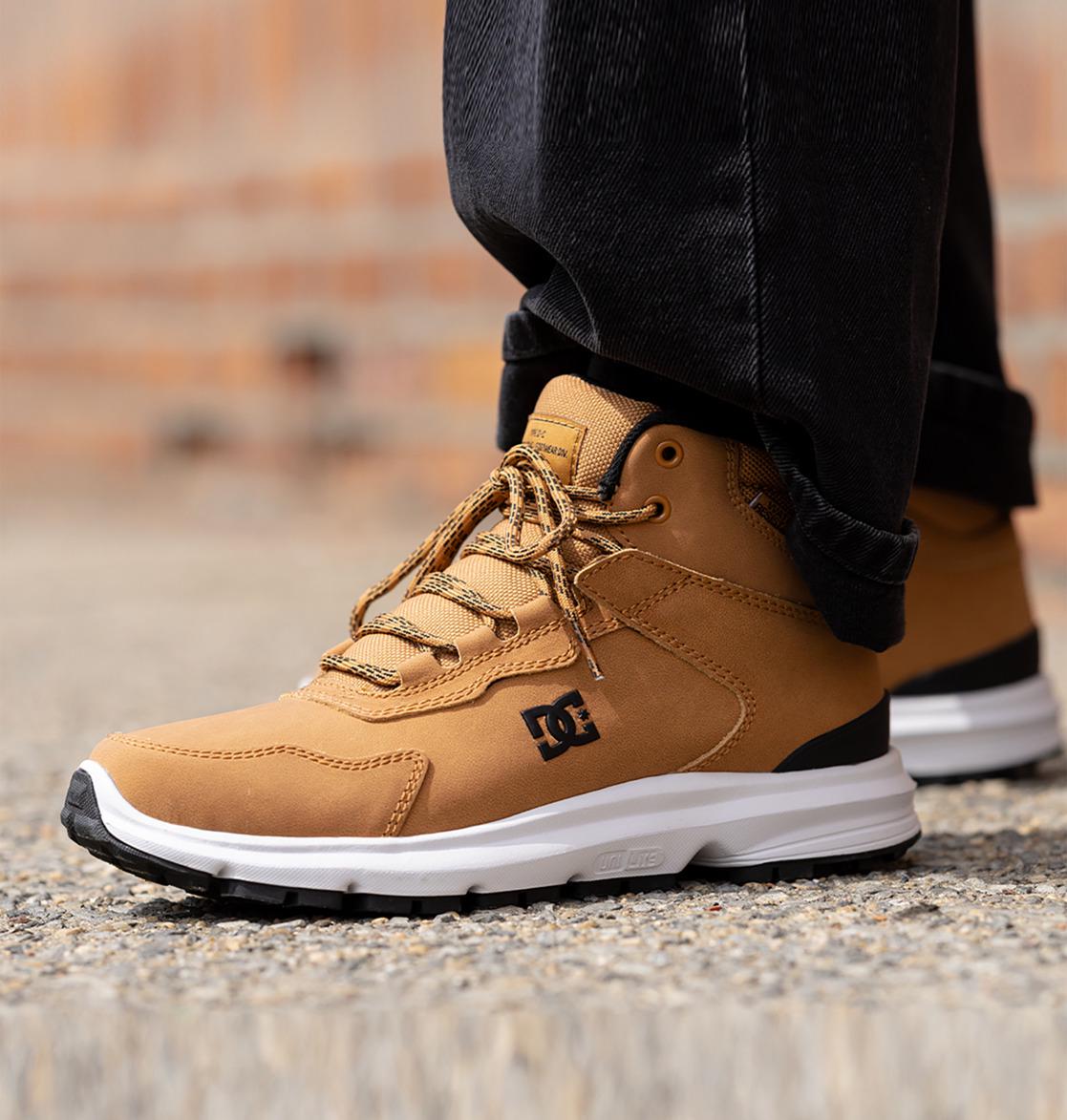 Кеди чоловічі DC Mutiny Water-Resistant Winter Boots високі р. 43/10/28,5 см Wheat/Black - фото 6 Кеди чоловічі DC Mutiny Water-Resistant Winter Boots високі р. 43/10/28,5 см Wheat/Black - фото 6