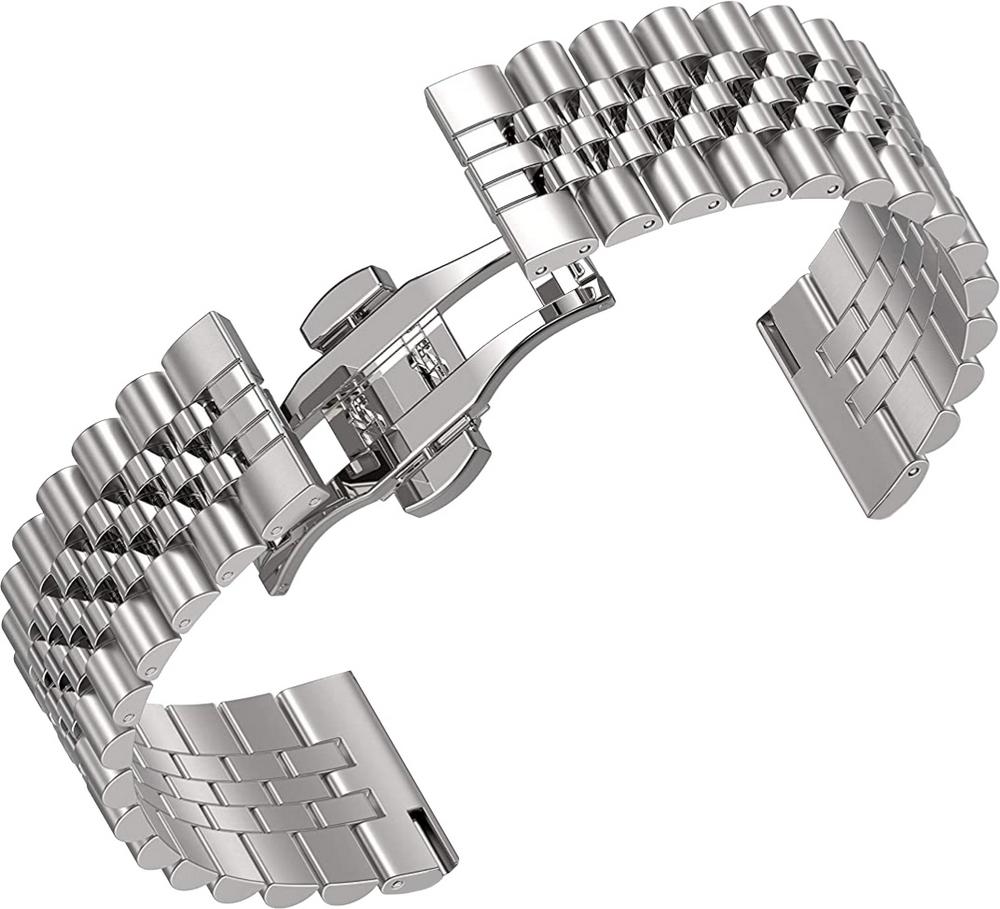 Браслет металлический Stech для Haylou LS04 (RS3) Silver (26312-59) - фото 3 Браслет металлический Stech для Haylou LS04 (RS3) Silver (26312-59) - фото 3