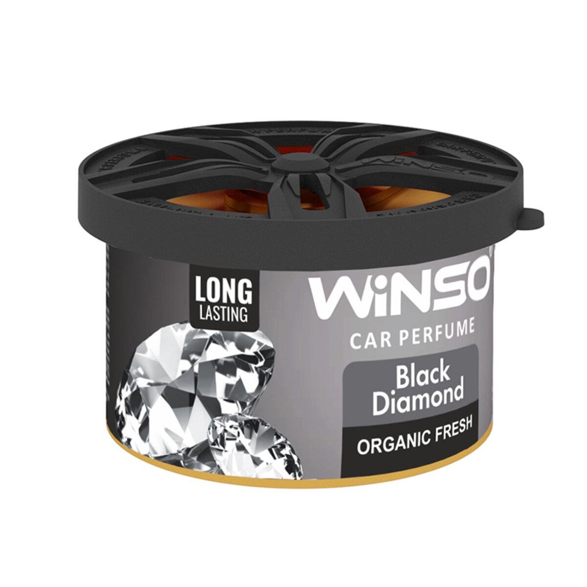 Ароматизатор Winso Organic Fresh Black Diamond гелевый 40 г - фото 1 Ароматизатор Winso Organic Fresh Black Diamond гелевый 40 г - фото 1