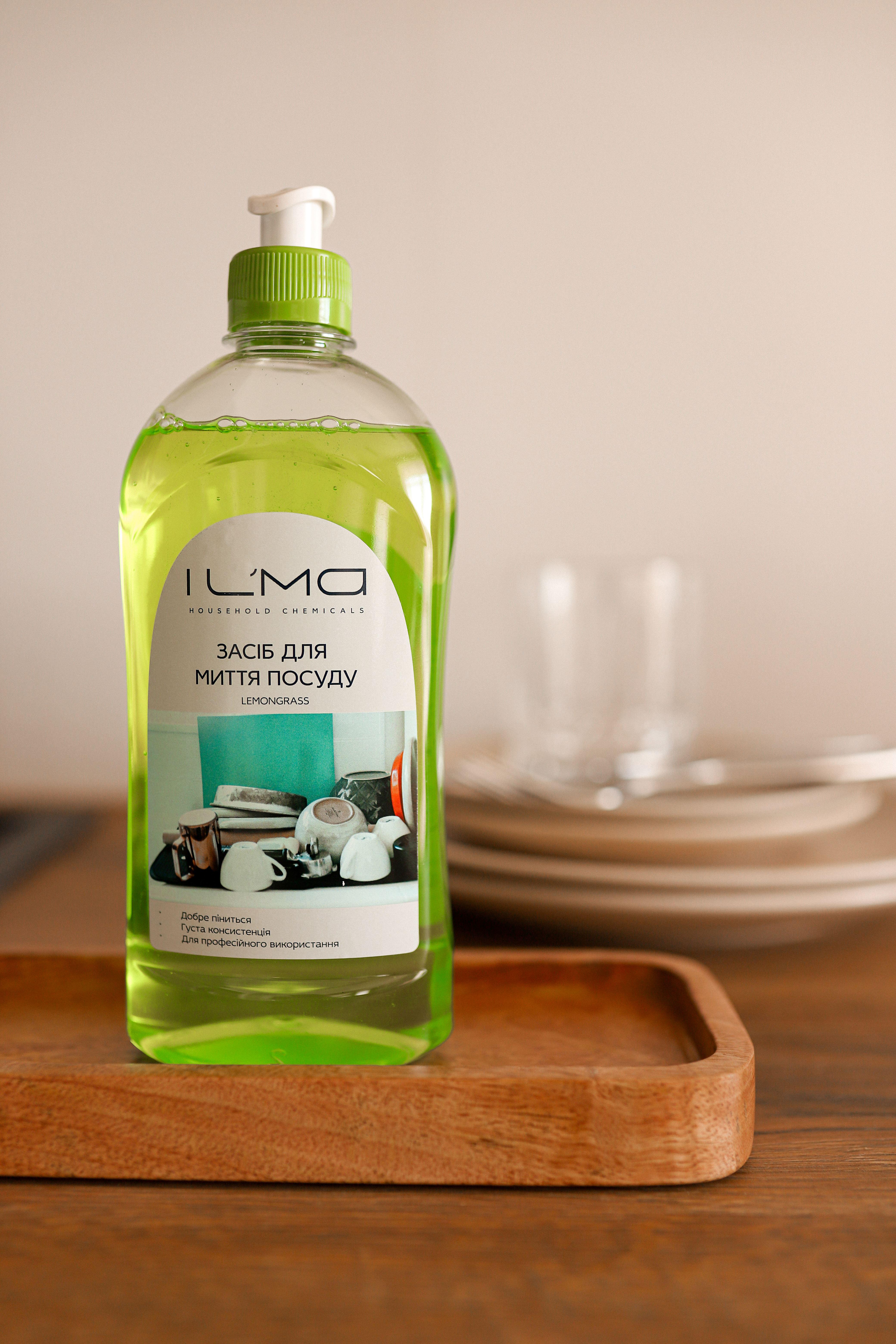 Засіб для миття посуду IL`MA з екстрактом лемонграсу 500 мл (23714168)