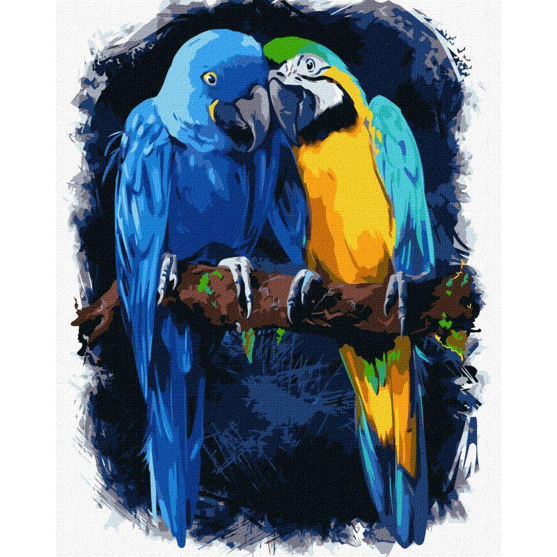 Картина по номерам Идейка Нам хорошо вдвоем 40x50 см (KHO4463)