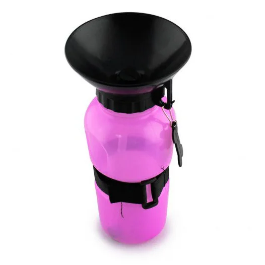 Поилка для собак прогулочная Dog Water Bottle 7363 Розовый (533695)