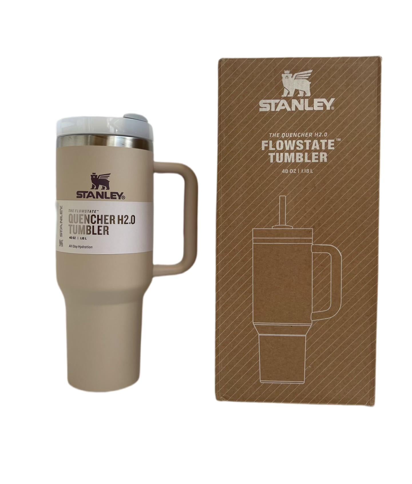 Термокружка Stanley Quencher H2.0 Tumbler 40 oz 1180 мл Бежевий (28459029)