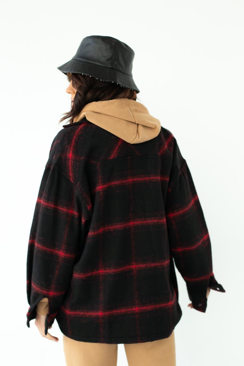 Сорочка жіноча Pickk-upp S Червоний (9498785) - фото 3