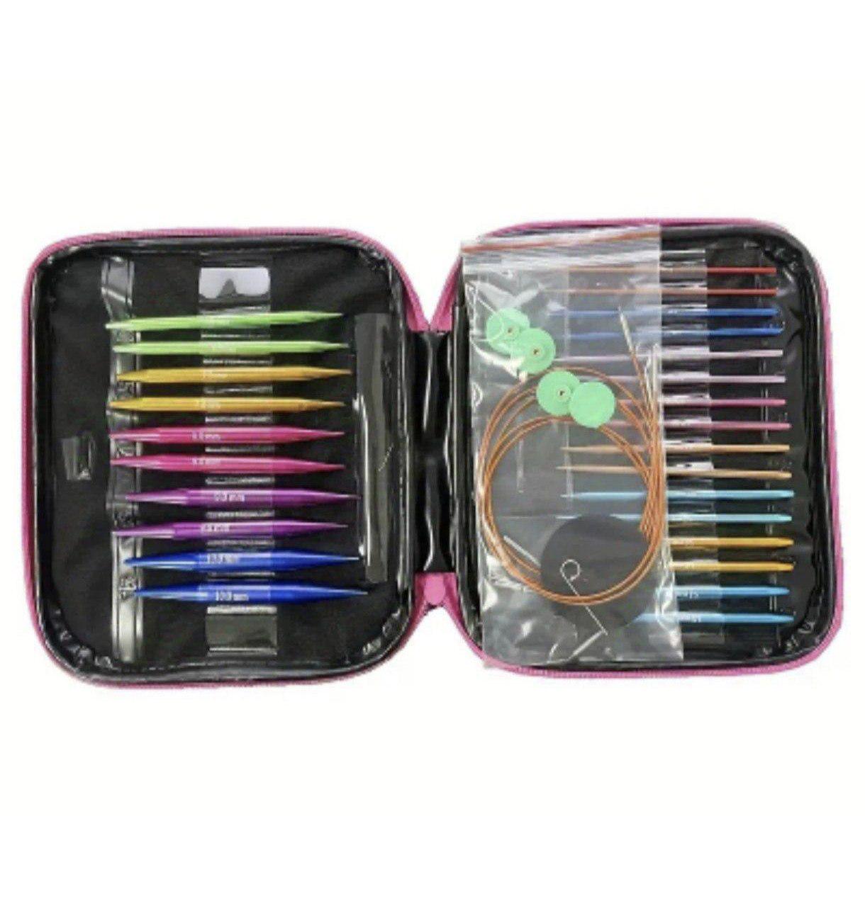 Набір спиць для в'язання зі знімними жилками (24184139) Набір спиць для в'язання зі знімними жилками (24184139)