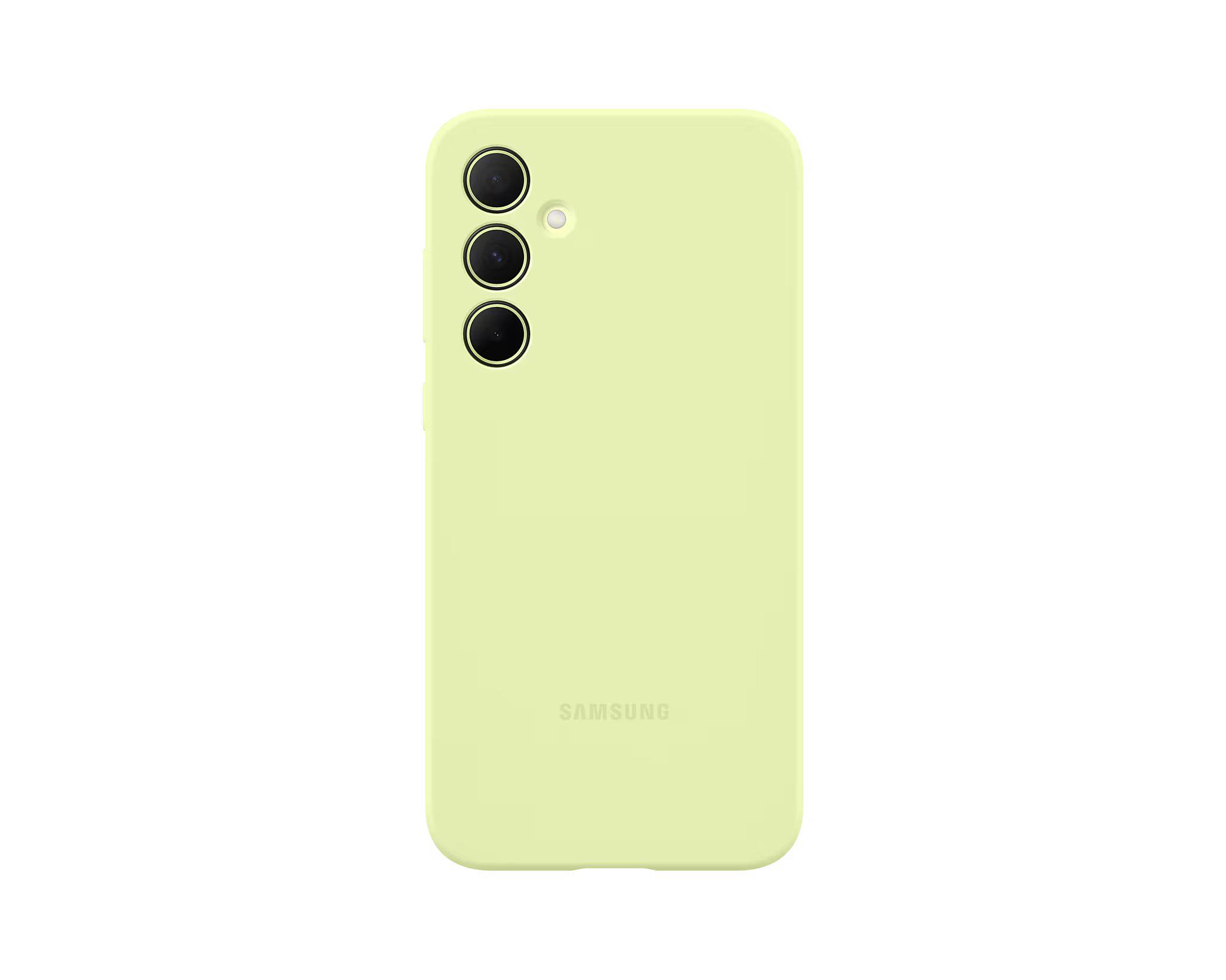 Чехол накладка для телефона Silicone Case для Samsung Galaxy A35 Светло-зеленый (EF-PA356TMEGWW)