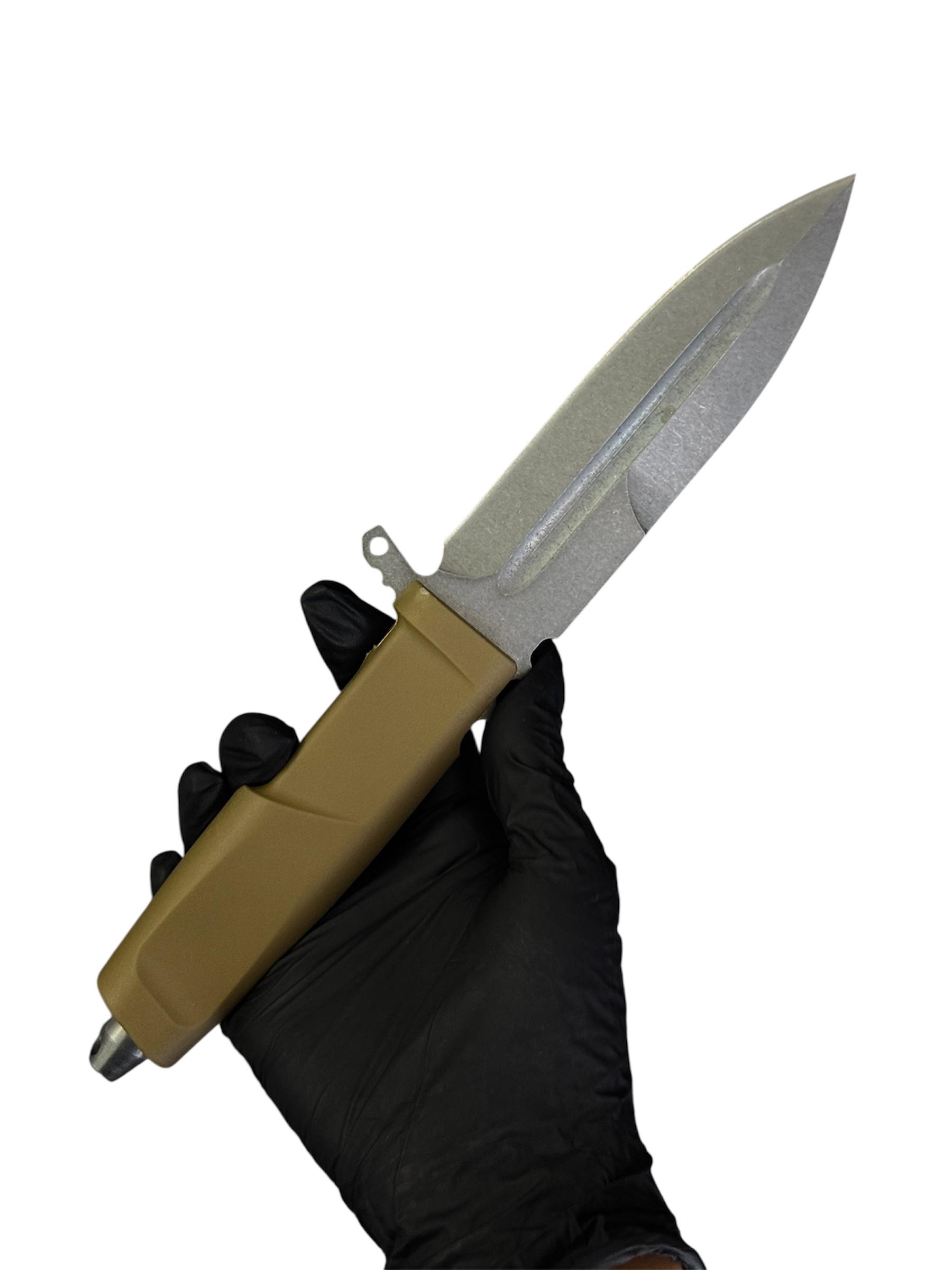 Нож туристический Gorillas BBQ KN1073 4516 Оливковый - фото 3 Нож туристический Gorillas BBQ KN1073 4516 Оливковый - фото 3