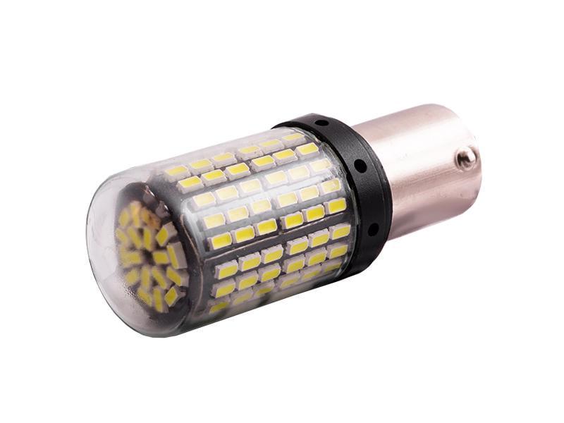 Автомобильная лампа светодиодная LEDUA T25-3014-144 SMD 12-24v 1156 Белый (2449)