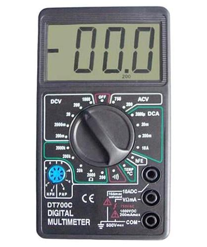 Мультиметр DT 700C со звуком и термометром (1006310471) Мультиметр DT 700C со звуком и термометром (1006310471)