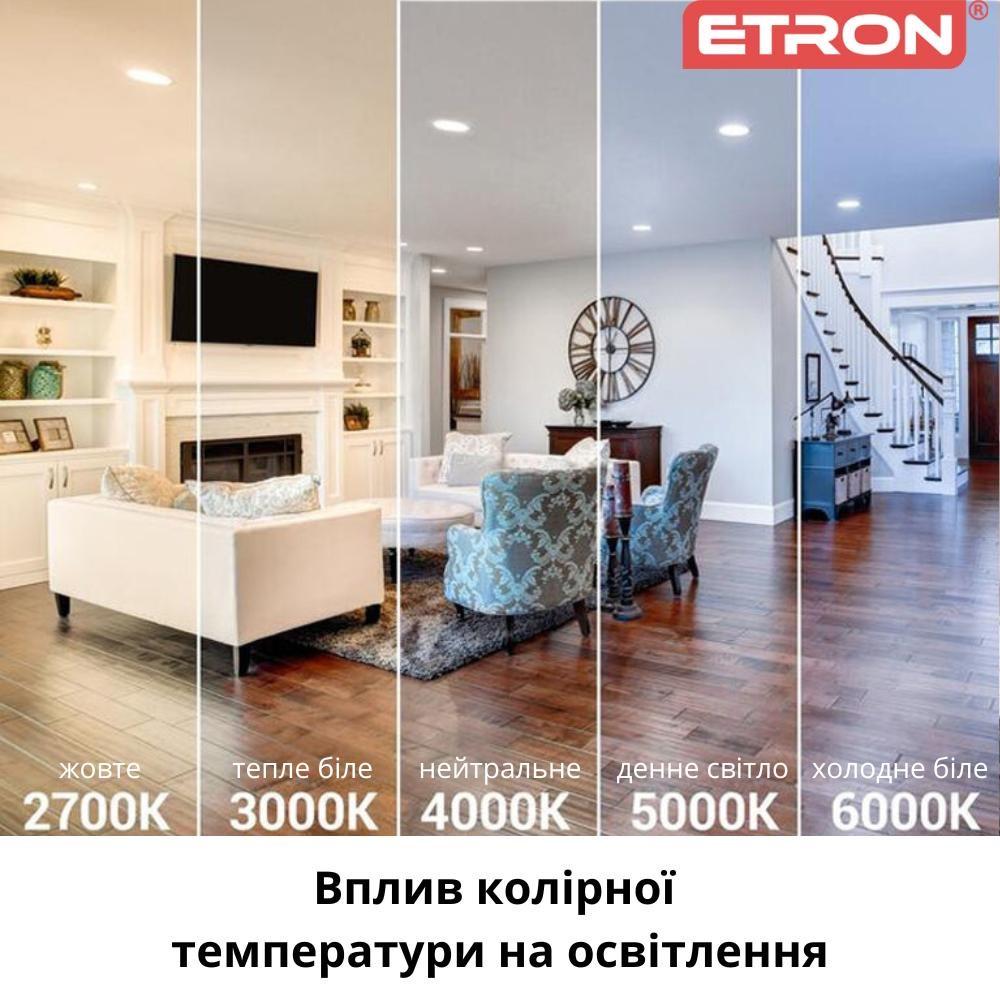 Світильник світлодіодний ETRON Multipurpose 1-EMP-705 12W 5000K ІР20 - фото 4
