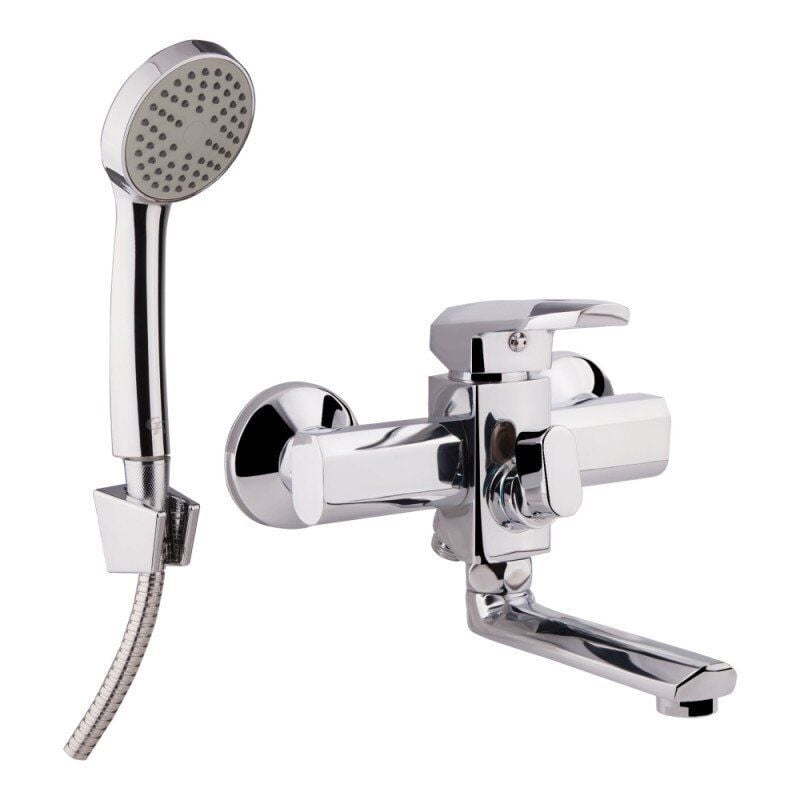 Смеситель для ванны Cosh 09 COSHCRMS09005BN однорычажный Хром (62007)