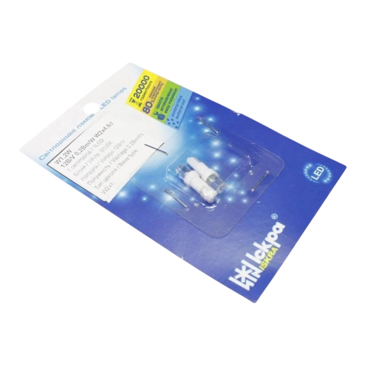 Лампочка LED щитка для приборов Tes-lamps имела 1,2 Вт (LL 120101-5W)