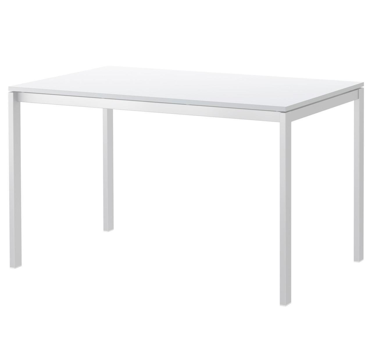 Стіл IKEA MELLTORP 125x75 см Білий (190.117.77)