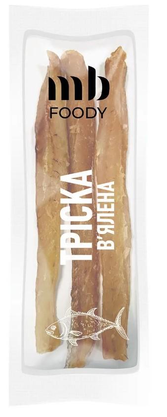 Філе тріски в'ялене різане MB FOODY у вакуумі 150-180 г