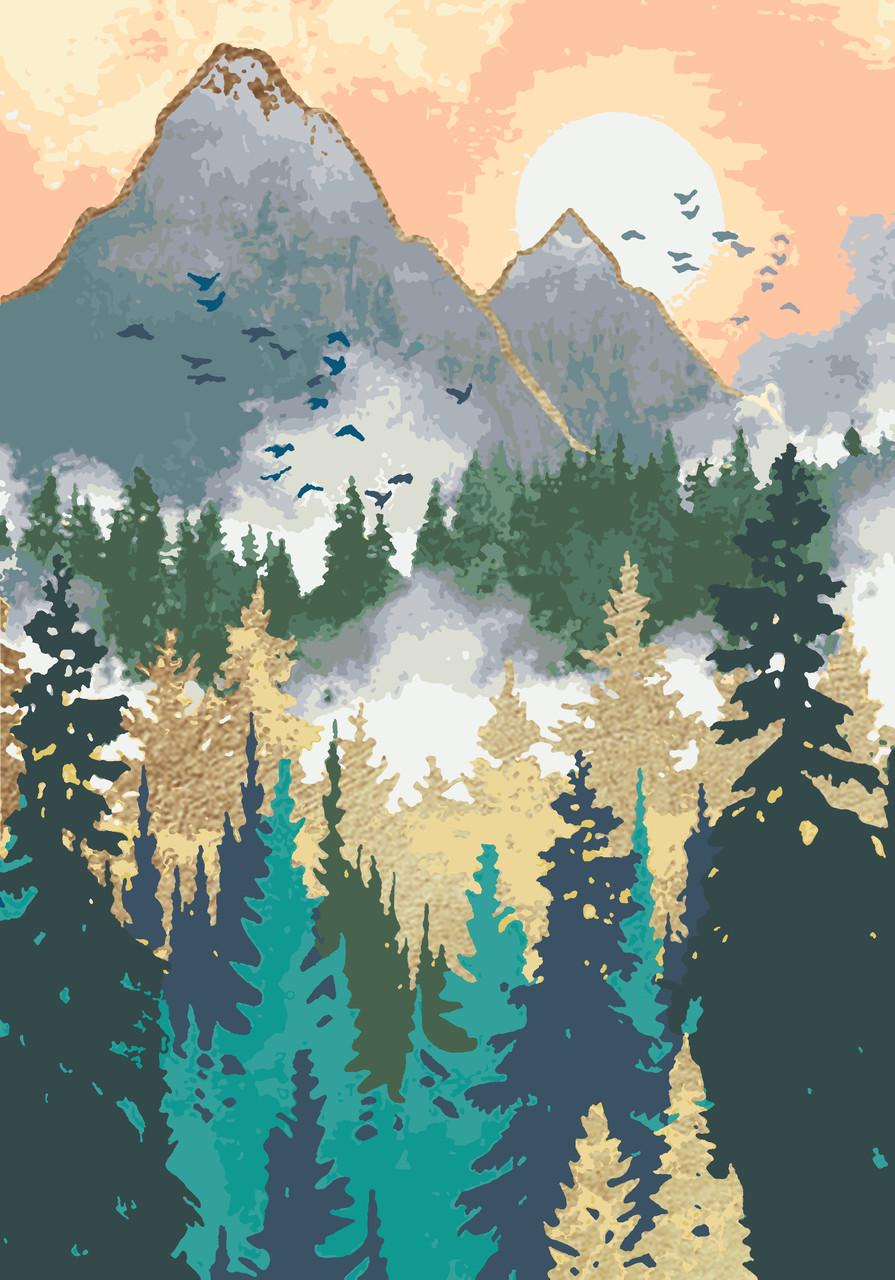 Картина по номерам Небоскребы 28x40 см (RB-0772) Картина по номерам Небоскребы 28x40 см (RB-0772)