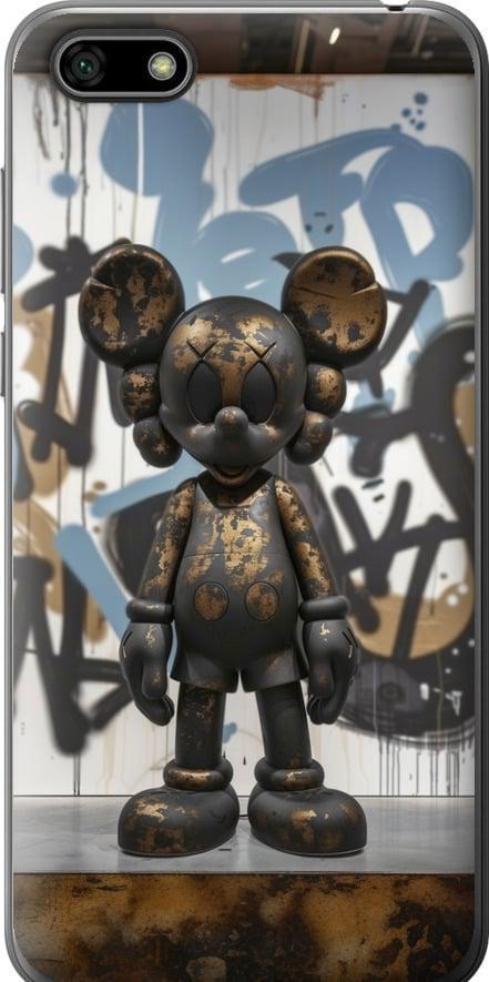 Чехол на Huawei Honor 7A Bronze kaws v2 (6098t-1805-42517)