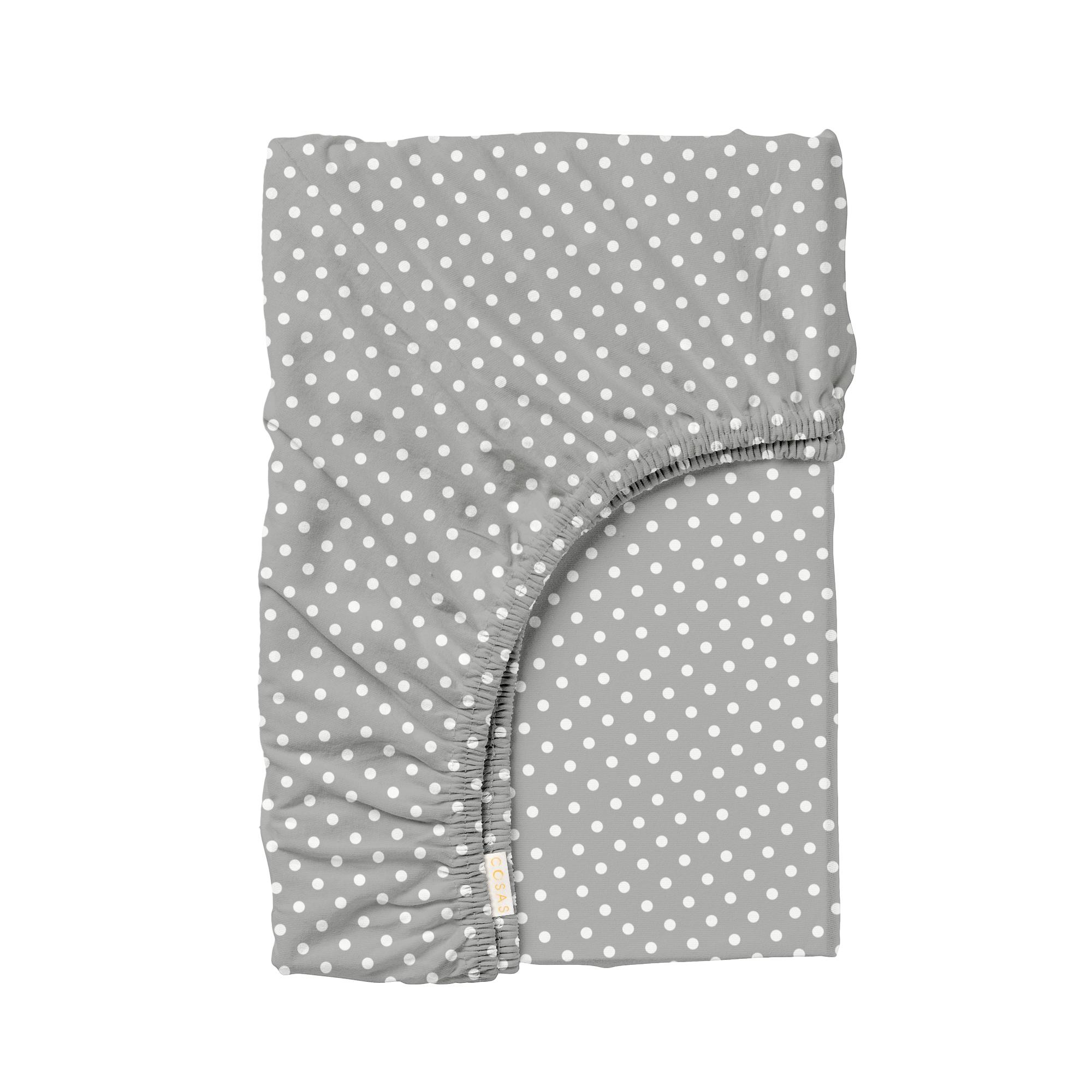Простынь Cosas GREY DOTS CS1 на резинке 80х160х20 см (4822052088784) Простынь Cosas GREY DOTS CS1 на резинке 80х160х20 см (4822052088784)