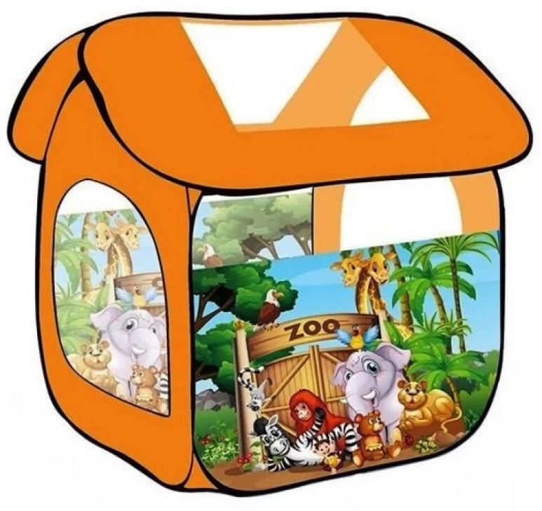 Детская палатка Домик (8009ZOO)