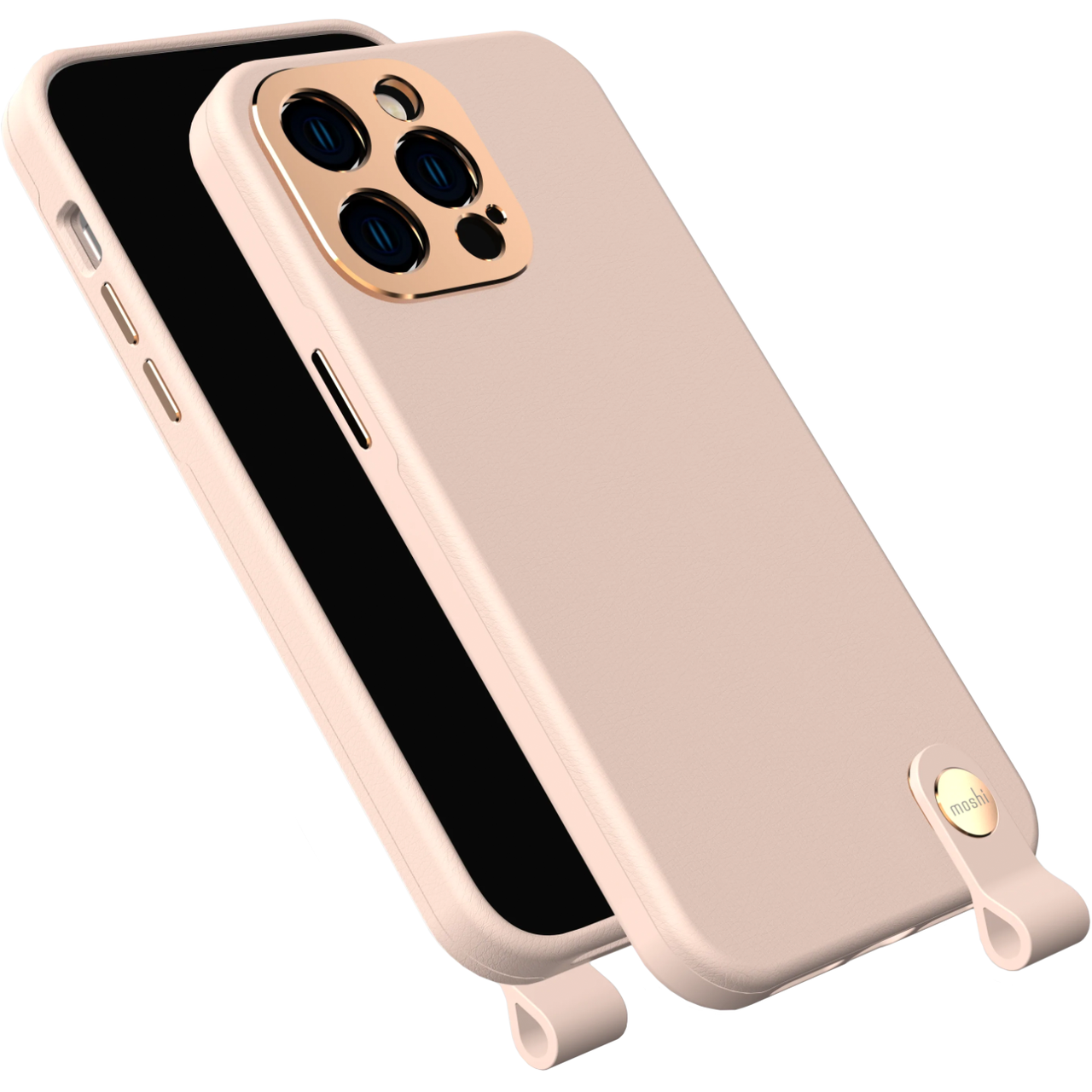 Чехол накладка Moshi Altra Slim Hardshell Case for iPhone 14 Pro, Champagne Pink (99MO117423) - фото 4