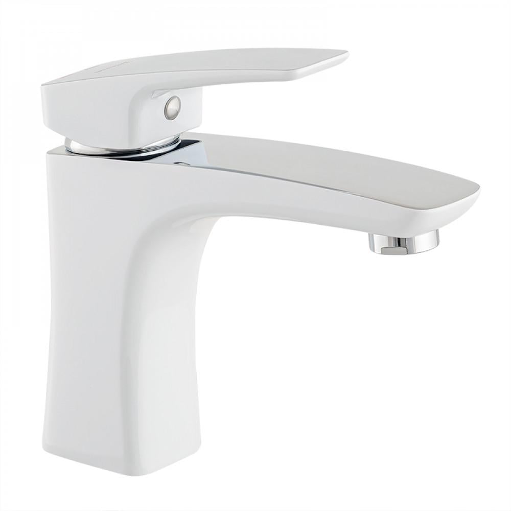 Змішувач для умивальника MIXXUS PREMIUM PATRICK 001 MI5853 одноважільний Білий (125878)