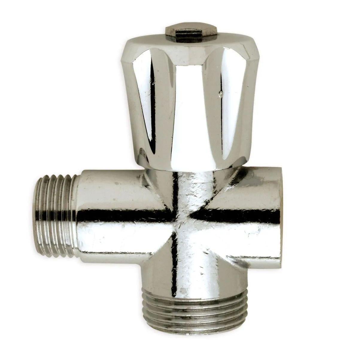 Кран для пральної машини прохідний Luxor 1/2" мх1/2"пх3/4"п