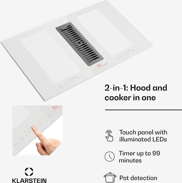 Плита индукционная KLARSTEIN Full House 90 см (10045398) - фото 3