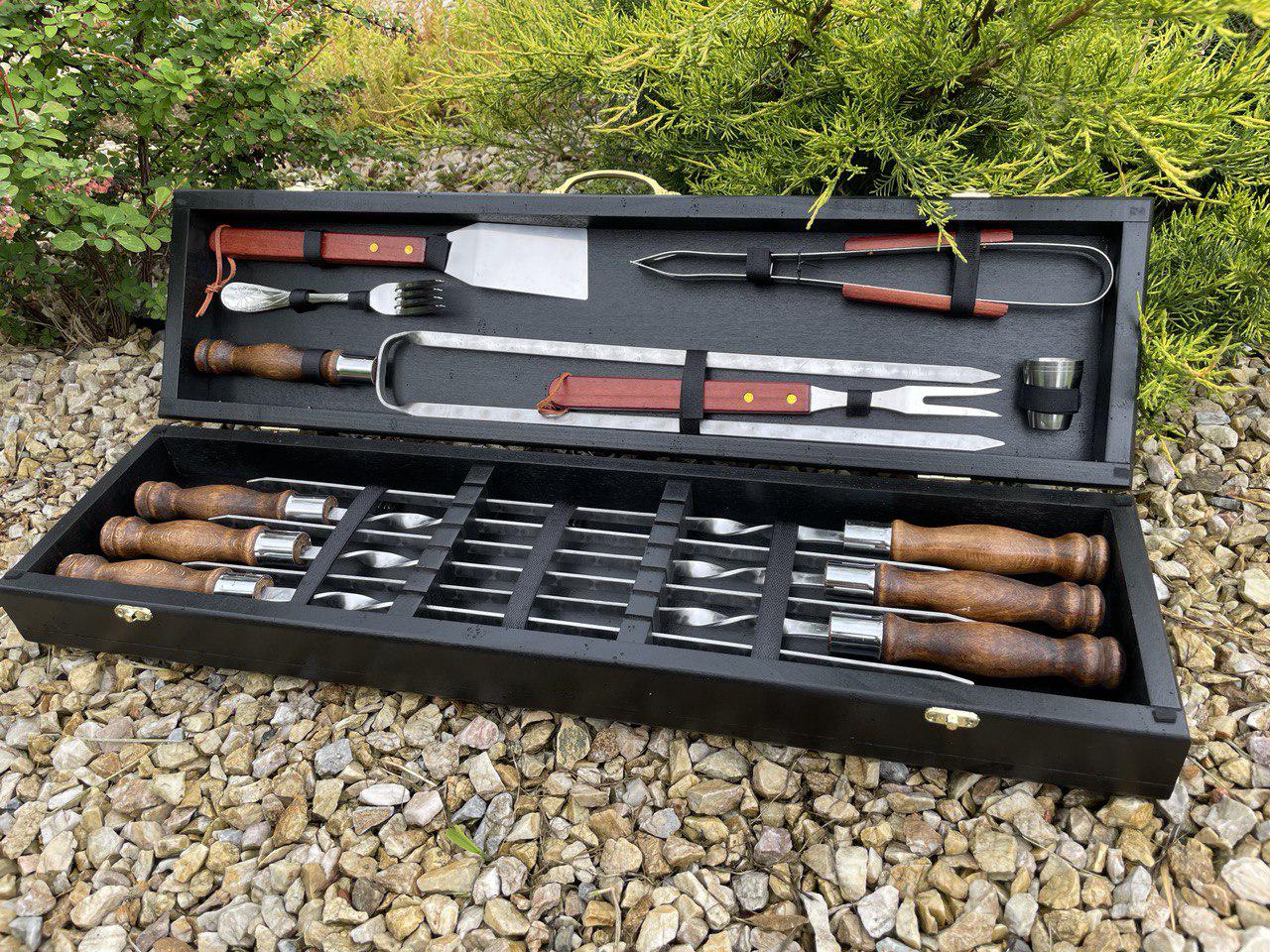 Набір шампурів у кейсі (Grill Box 3) - фото 4 Набір шампурів у кейсі (Grill Box 3) - фото 4