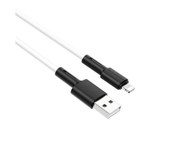 Кабель Data Borofone BX31 USB-Lightning 2,4A 1 м Белый (06BX31LW) Кабель Data Borofone BX31 USB-Lightning 2,4A 1 м Белый (06BX31LW)