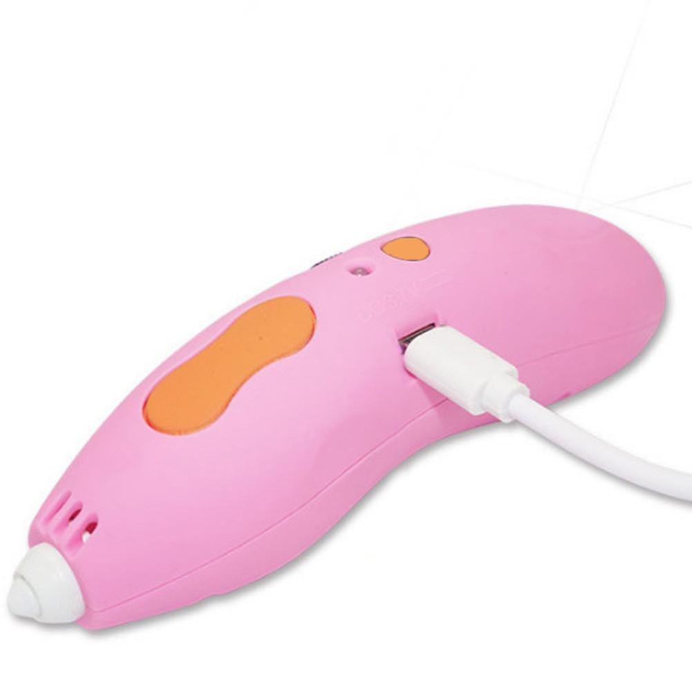 3D ручка бездротова низькотемпературна для малювання пластик Pink (10082) - фото 2 3D ручка бездротова низькотемпературна для малювання пластик Pink (10082) - фото 2