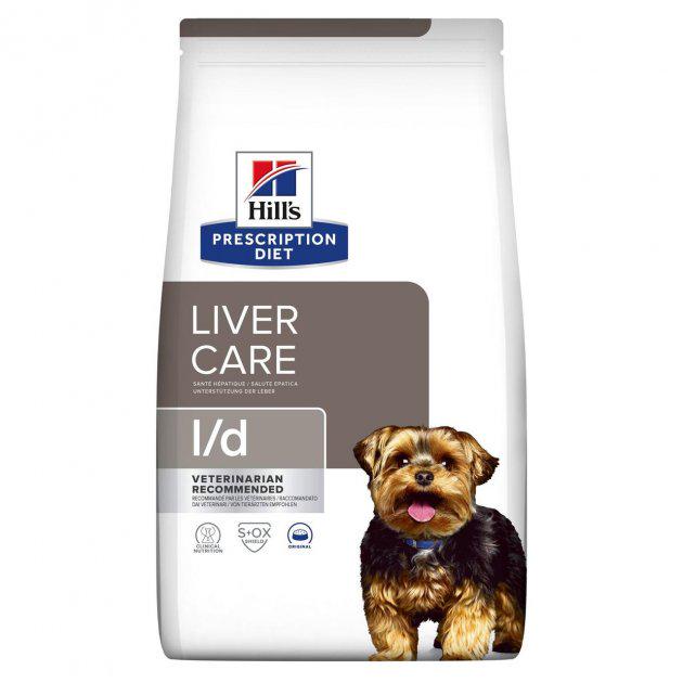 Корм лікувальний Hill's Prescription Diet Liver Care для собак при захворюваннях печінки 1,5 кг (052742041698)