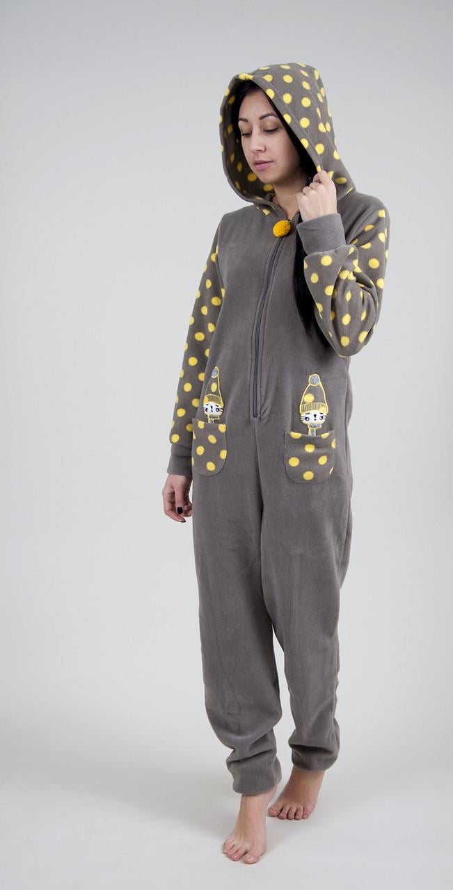 Піжама жіноча Dika 4633 L Сірий (2000022093583) Піжама жіноча Dika 4633 L Сірий (2000022093583)