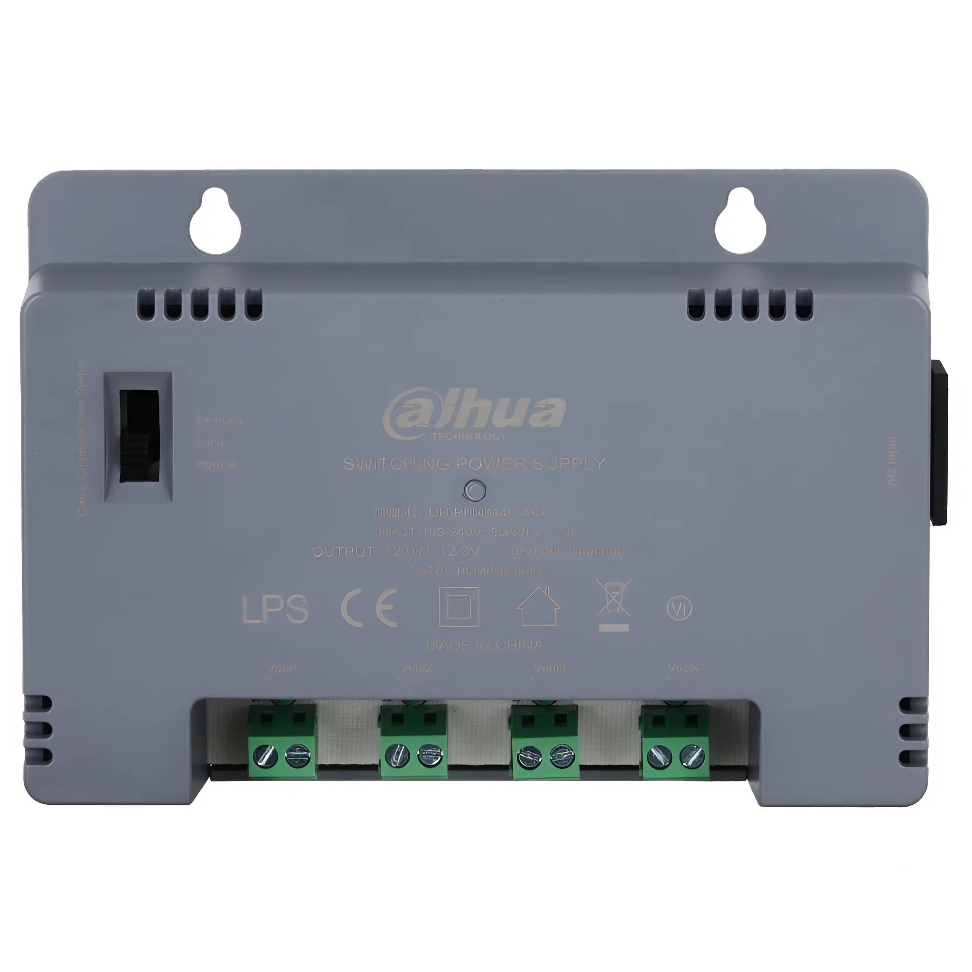 Адаптер питания Hikvision DS-2FA1205-C8 EUR вход C4 выход DC Plug 12 В 1 A Серый