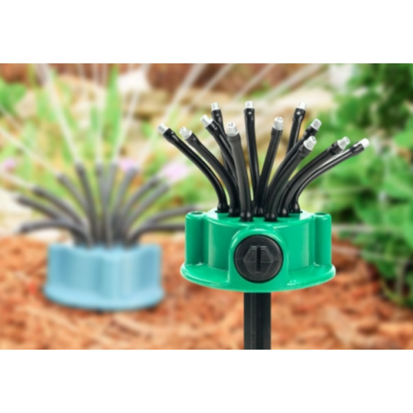 Система полива Multifunctional sprinkler умная распылитель-дождеватель для полива газона на 360 градусов (2259) - фото 3